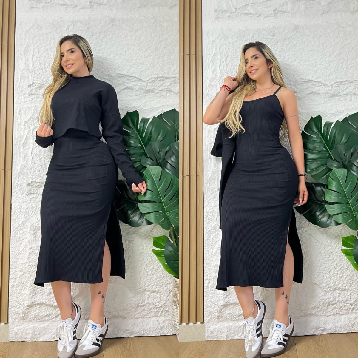 Duo Vestido Buzo