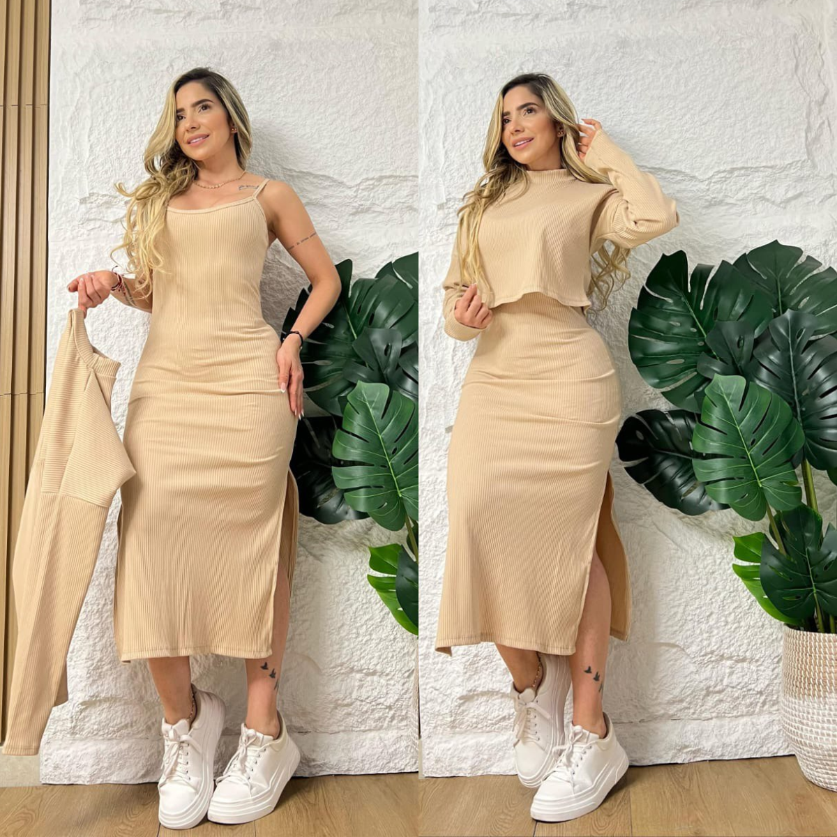 Duo Vestido Buzo
